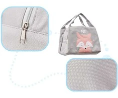 Termoizoliacinis maišelis pusryčiams pietums fox pink