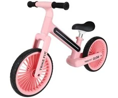 Balansinis dviratis Trike Fix Glow LED rėmas, rožinis