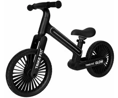 Balansinis dviratis Trike Fix Glow LED rėmas, juodas