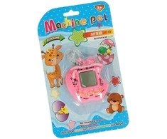 Žaislas Tamagotchi elektroninis žaidimas obuolys rožinis