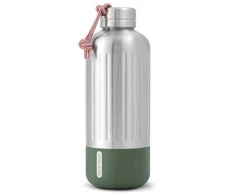 Black Blum Juodas Blum Termo gertuvė Juodas and Blum Bam Explorer Insulated Bottle - Žalia