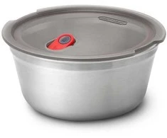 Black Blum Juodas Blum Juodas &amp; Blum Lunch box/indas plieno apvalus L 950 ml. / Juodas+BLUM