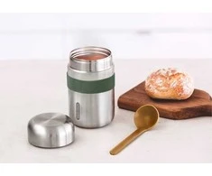 Thermos Juodas Blum BB-Steel pietų termosas, juodas