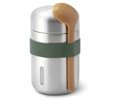 Thermos Juodas Blum BB-Steel pietų termosas, juodas