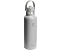 Gertuvė Hydro Flask Standard Mouth Flex Straw Cap Tonal Birch thermal bottle, 620 ml