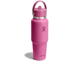 Gertuvė „Hydro Flask“ plataus kamščio, lankstaus šiaudelio dangtelio „Reef“ kelioninis butelis, 946 ml