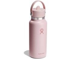 „Hydro Flask“ termosas su plačiu, lanksčiu šiaudiniu dangteliu „Trillium“ 0,946 l