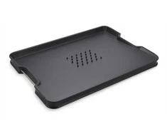Joseph Joseph Joseph Cut&amp;Carve Plus Dvipusis L juoda