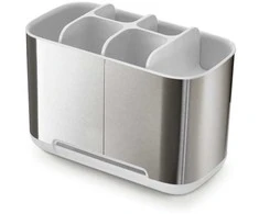 Joseph Joseph JJ-Pojemnik łazienkowy L EasyStore™ Steel, balta