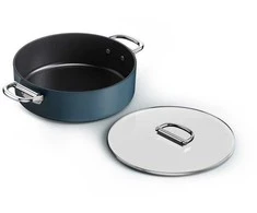 Joseph Joseph JJ-Puodas niski 28cm ze skł. uchwytami+dangčiu.Space
