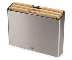 Joseph Joseph Joseph Folio Steel Bamboo 60229 4 el. sidabrinė