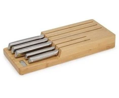 Joseph Joseph Joseph Elevate Bamboo sidabrinė, smėlio spalva 6el. 10563