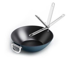 Joseph Joseph JJ-Wok 32cm su sulankstomomis rankenomis Space