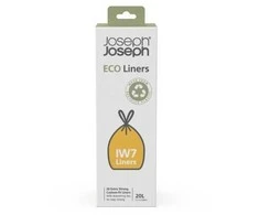 Joseph Joseph JJ-Šiukšlių maišai 20vnt 20l Eco pilka