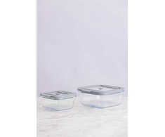 „Kilner Rayware Group“ KIL-Stiklinis 0,8 l kvadratinis NFS hermetiškas indas