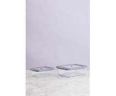Kilner Rayware Group KIL-Hermetiškas indas stiklinis 1,5 l stačiakampis NFS