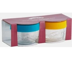 Kilner Rayware Group KIL-2 užkandžių indelių rinkinys 0,125 l.