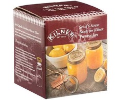 Kilner Rayware Group KIL-Rinkinys 6 stiklainių dangteliai, konservuoti stiklainiai
