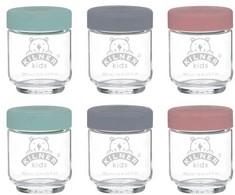 Kilner Rinkinys Rinkinys 6 słoików 190ml 0025.017