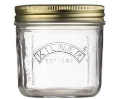 Kilner Rayware Group KIL-Stiklainis 0,2 l su plačiu snapeliu, Konservuoti stiklainis