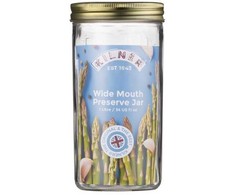 Słoik na przetwory su szerokim otworem WIDE MOUTH PRESERVE 1L / Kilner