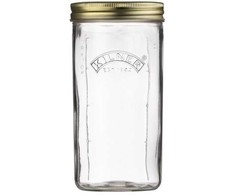 Słoik na przetwory su szerokim otworem WIDE MOUTH PRESERVE 1L / Kilner