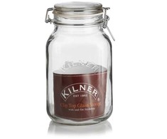 CLIP TOP 2L kvadratinis stiklainis / Kilner