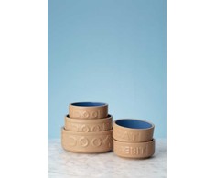 Miska šuniui CANE &amp; Mėlynas LETTERED 13 cm / Mason Cash