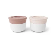 Monbento Temple pojemniki na sos 75ml 2 sztuki Rožinė