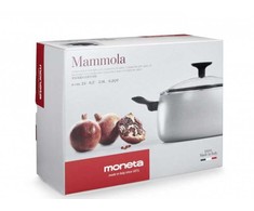 Indukcinis puodas su dangčiu 24 cm, Moneta