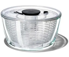 Salotų džiovyklė OXO OXO11262700, stiklo indas, 5,9 l