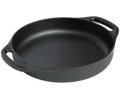 SKEPPSHULT Keptuvė okrągła do zapiekania - 26 cm, juoda
