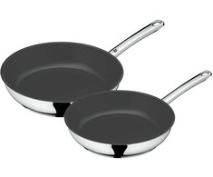 WMF keptuvių rinkinys iš nerūdijančiojo plieno su keramine danga, 28 cm, 2 vnt., 0741609990