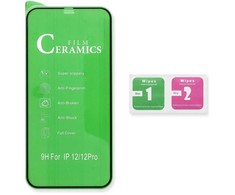 Oem 5D Full Glue Keramikinis stiklas - skirtas Samsung Galaxy S21 Ultra juodas