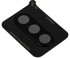 Oem 5D Full Glue apsauginis stiklas kamerai - skirtas Samsung Galaxy A56 Juodas