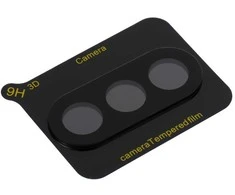 Oem FULL 5D grūdintas stiklas kamerai, skirtas „Samsung Galaxy A57“, juodas