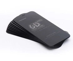 6D grūdintas stiklas Samsung S26 PLUS Pro Veason Glass (10in1 rinkinys) (veikiantis skaitytuvas) juodas