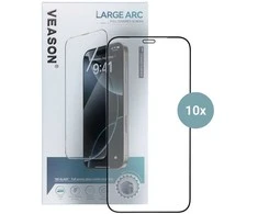 6D Pro Veason Glass grūdintas stiklas (10in1 rinkinys) - skirtas Samsung Galaxy S26 juodas (veikiantis skaitytuvas)