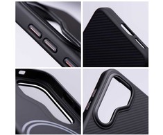 Oem Dėklas na Samsung S26 ULTRA Carbon Elite Mag Cover zgodne su MagSafe juoda
