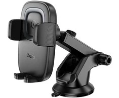 Belaidis automobilio telefono laikiklis Hoco 15W prietaisų skydelio HW32 juodas