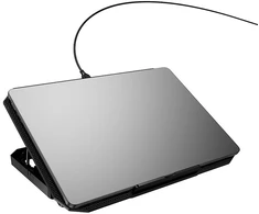 Aušinimo dėklas skirtas laptop regulowana 2 x USB A LED Hoco GA4 juoda