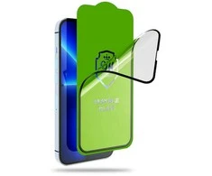 5D „Full Glue Hybrid“ stiklas, skirtas „Xiaomi 15 ULTRA Bestsuit Flexible“ (karštai lenkiamas), juodas