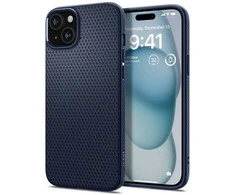 Spigen Liquid Air Apple iPhone 16 – dėklas telefonui mėlynos spalvos