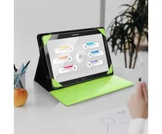 Oem BLUN universalus planšetinio kompiuterio dėklas 12,4" (UNT) žalios spalvos