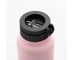 Gertuvė Oem Buteliukas / bidon na wodę metal su laikikliu kompatybilnym su Magsafe 950ml rožinis