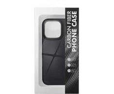 OEM dėklas, skirtas iPhone 14 PRO MAX, Carbon Elite Mag Cover, suderinamas su MagSafe juodas