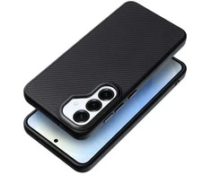 „Samsung S26 Carbon Elite Mag“ dėklas, suderinamas su „MagSafe“, juodas
