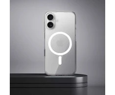 Dėklas Oem CLEAR Case 2 mm skirtas Samsung Galaxy S25 Plus suderinamas su MagSafe (kameros apsauga) skaidrus