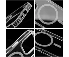 Oem Drop Glue Colorful Ring Mag dėklas suderinamas su MagSafe skirtas Samsung Galaxy A16 pilkos spalvos
