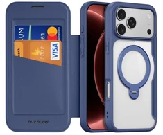 Dėklas DUX DUCIS case SKIN X PRO compatible with MagSafe for iPhone 18 Pro Max / 17 Pro Max (Open Ring Version) mėlynas